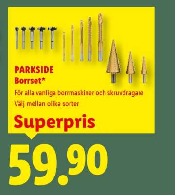 PARKSIDE Borrset