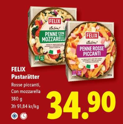 FELIX Pastarätter