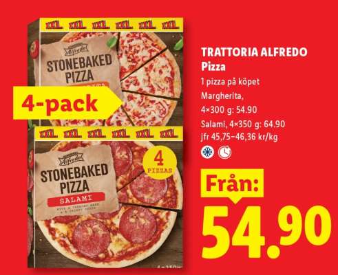 Trattoria Alfredo Pizza