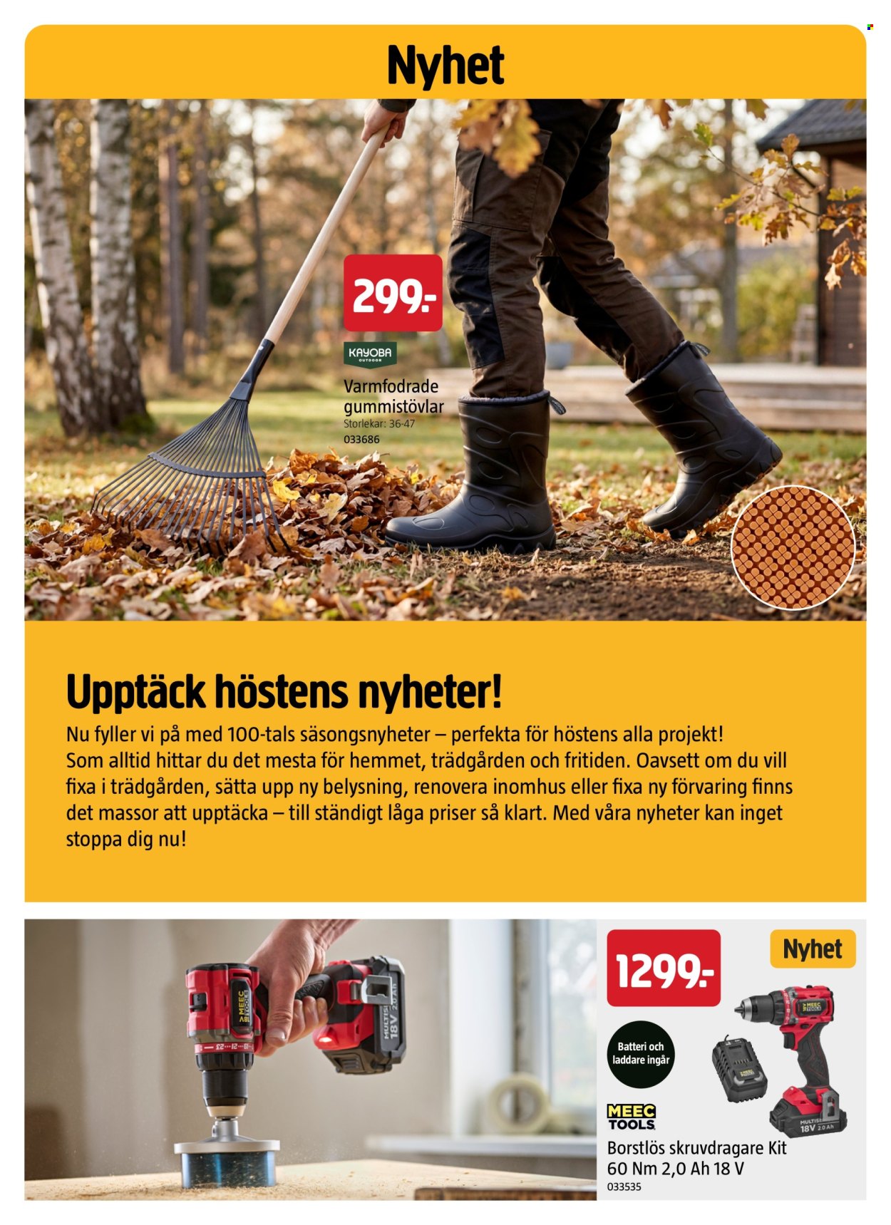 Jula reklamblad. Sida 6
