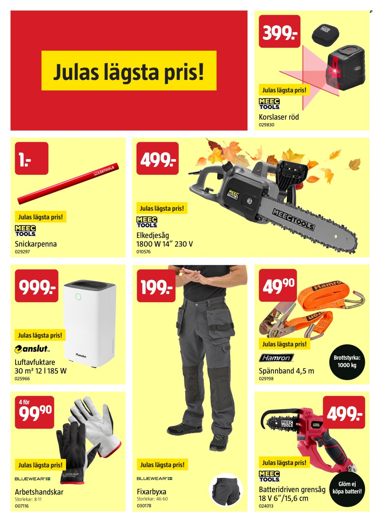 Jula reklamblad. Sida 8