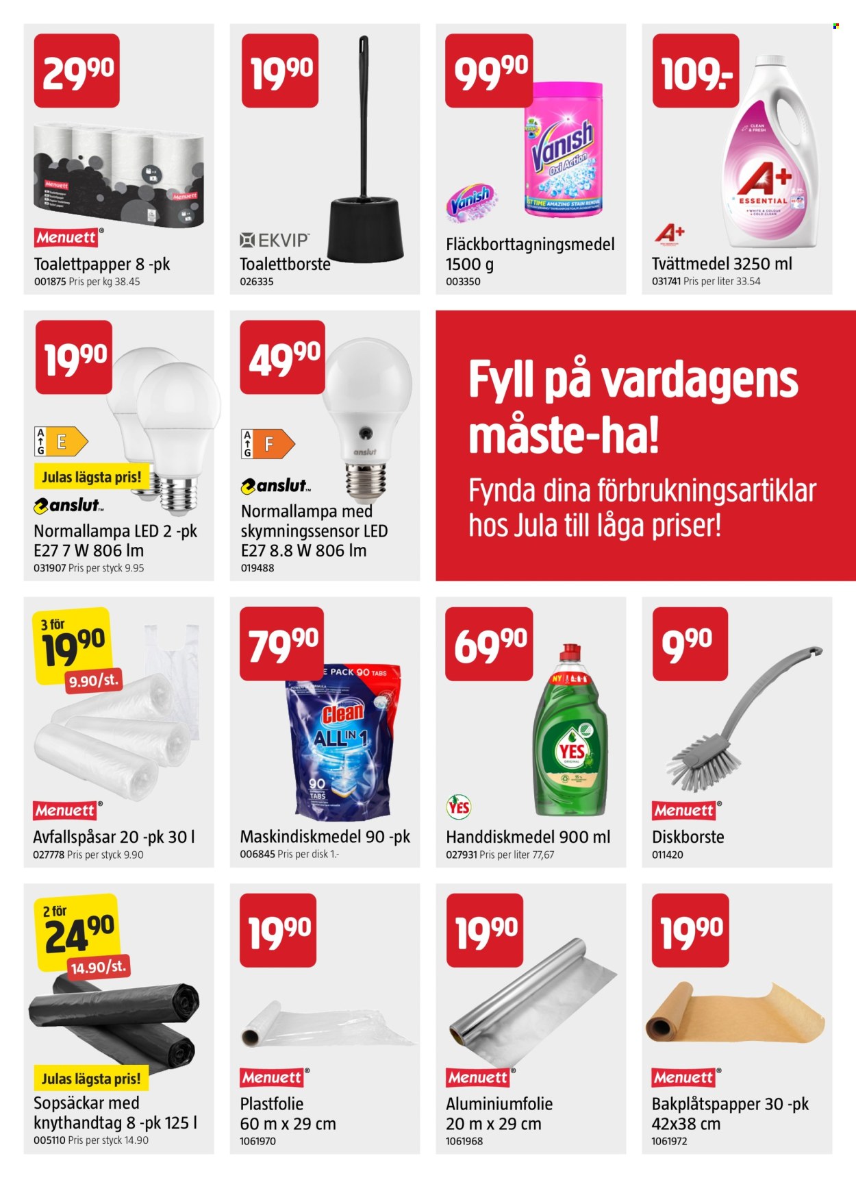 Jula reklamblad. Sida 27