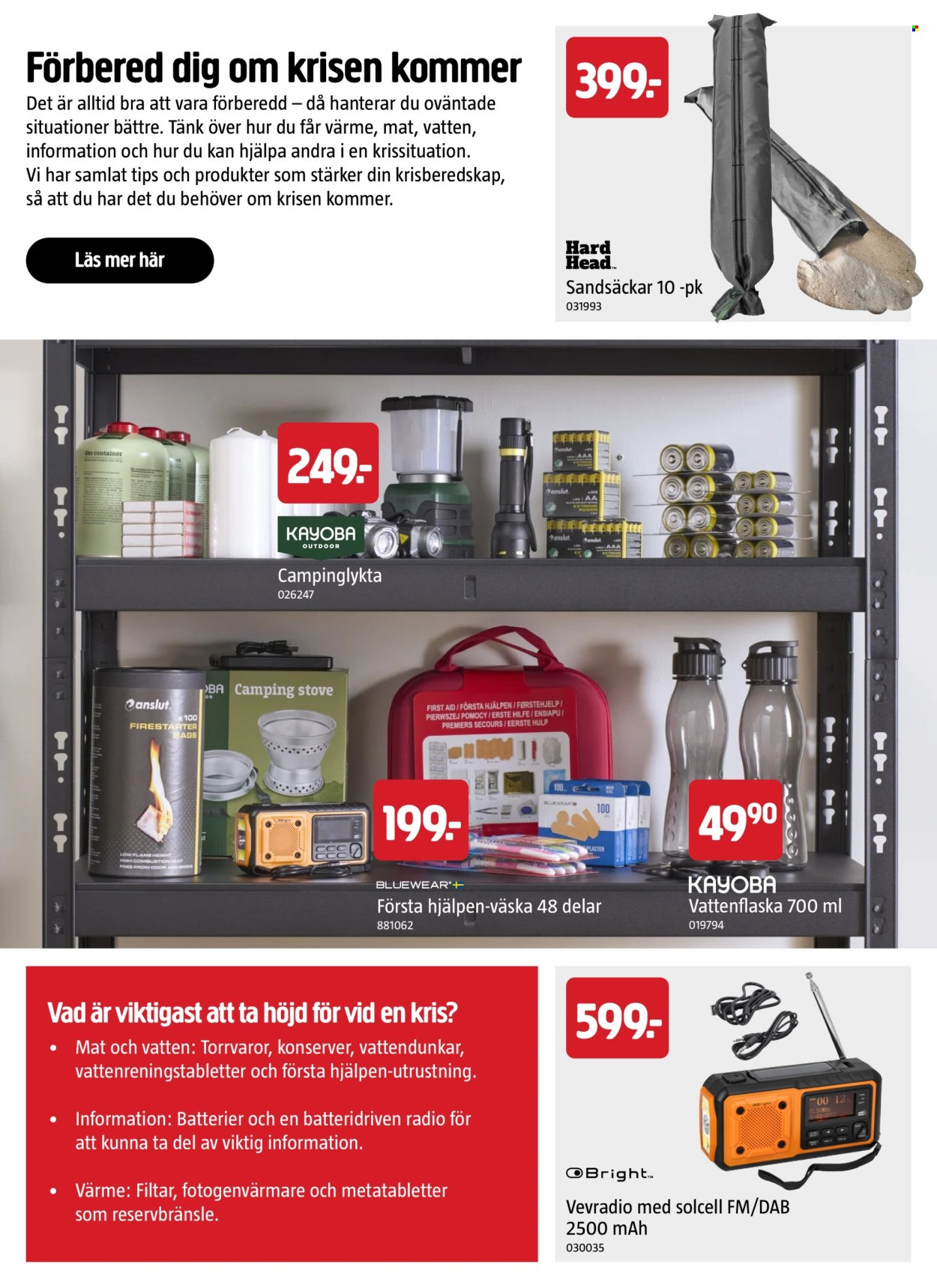 Jula reklamblad. Sida 52