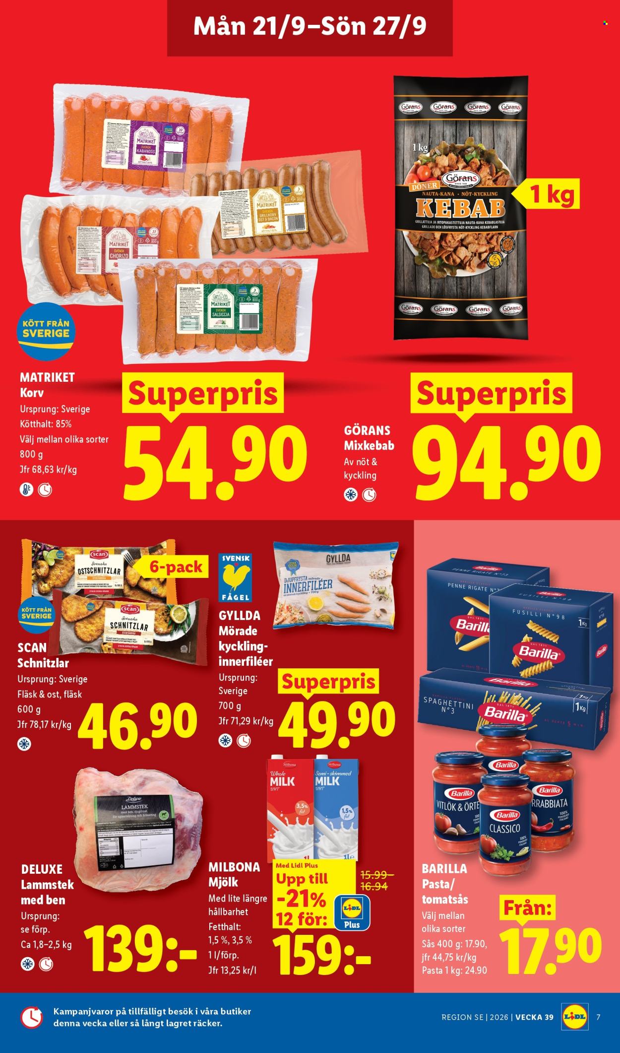 Lidl reklamblad - 21/9 2026 - 27/9 2026. Sida 8