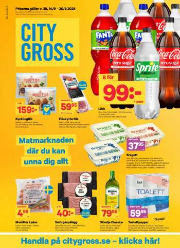 thumbnail - City Gross reklamblad