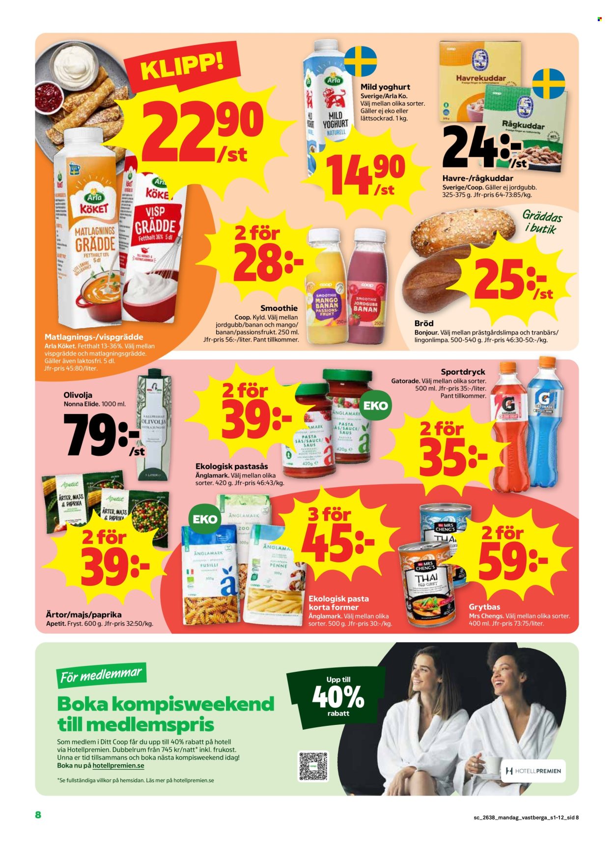 Stora Coop reklamblad - 14/9 2026 - 20/9 2026. Sida 8