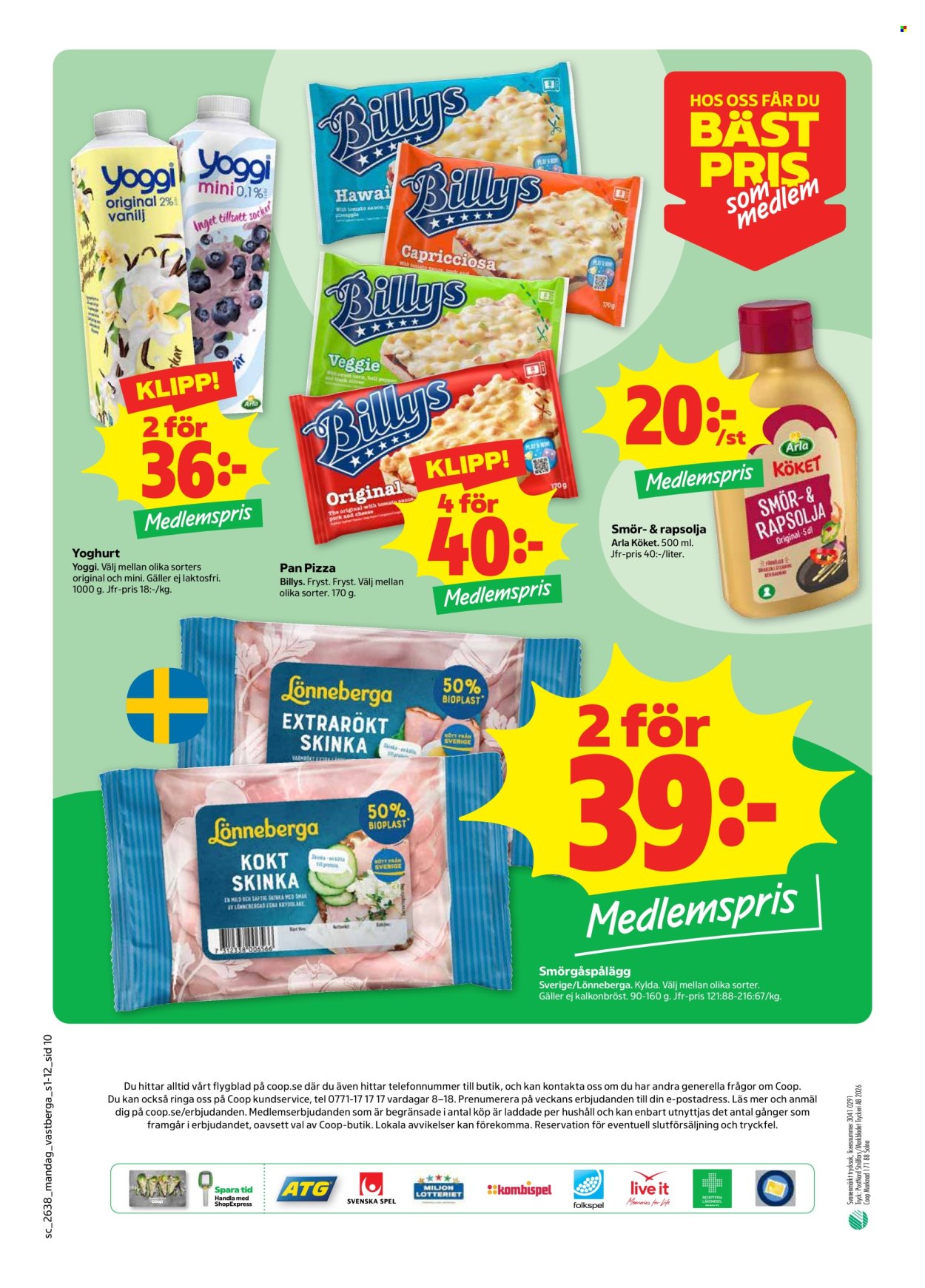 Stora Coop reklamblad - 14/9 2026 - 20/9 2026. Sida 10