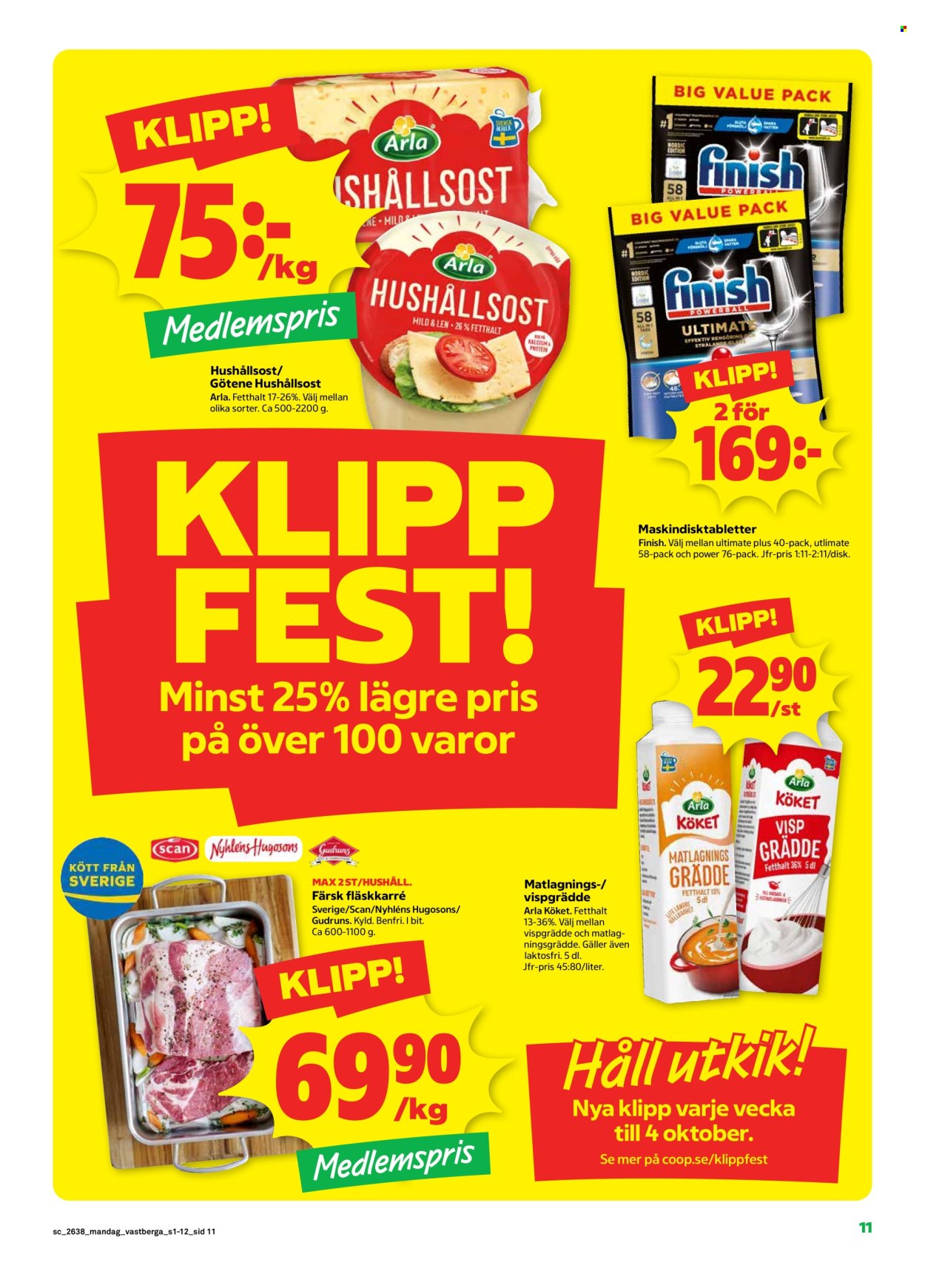 Stora Coop reklamblad - 14/9 2026 - 20/9 2026. Sida 11