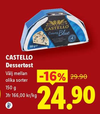 CASTELLO Dessertost