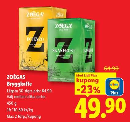 Zoégas bryggkaffe