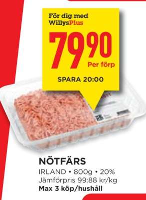 Nötfärs
