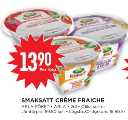 SMAKSATT CRÈME FRAICHE