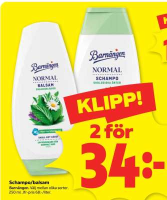 SCHAMPO, BALSAM