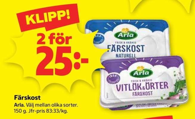 Färskost