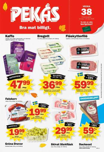 thumbnail - Pekås reklamblad
