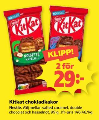 KITKAT CHOKLADKAKOR
