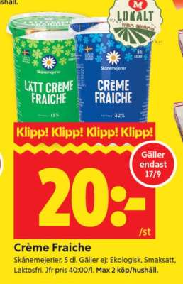CRÈME FRAICHE