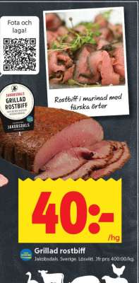 Grillad rostbiff