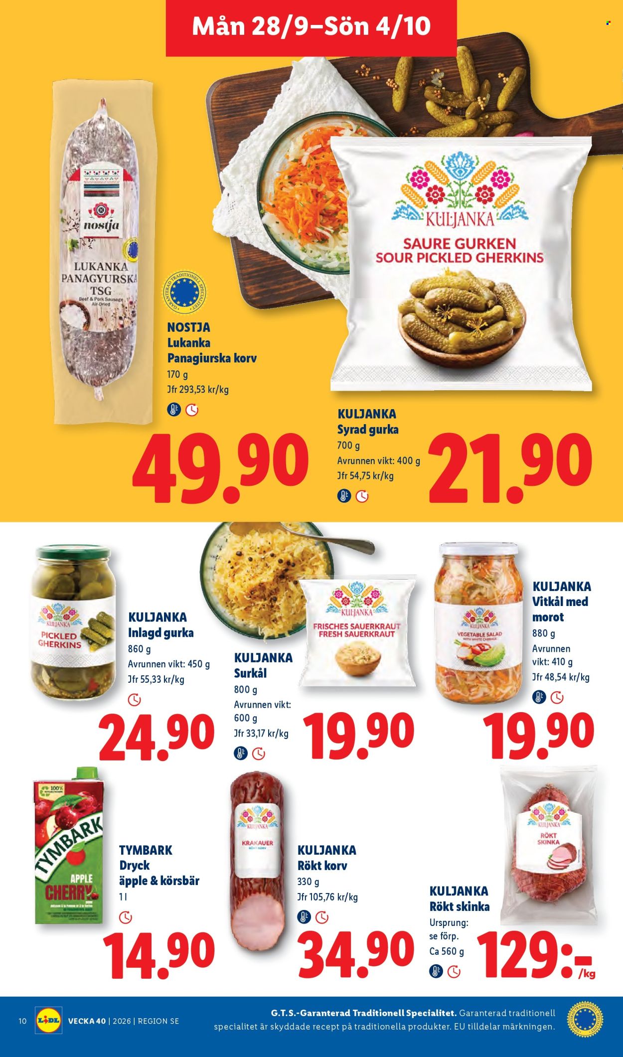 Lidl reklamblad - 28/9 2026 - 4/10 2026. Sida 11
