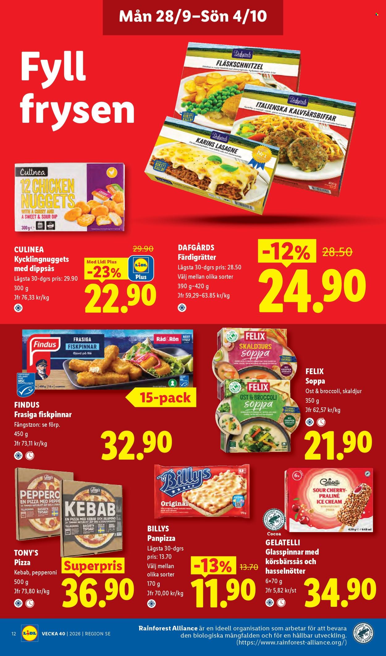 Lidl reklamblad - 28/9 2026 - 4/10 2026. Sida 13