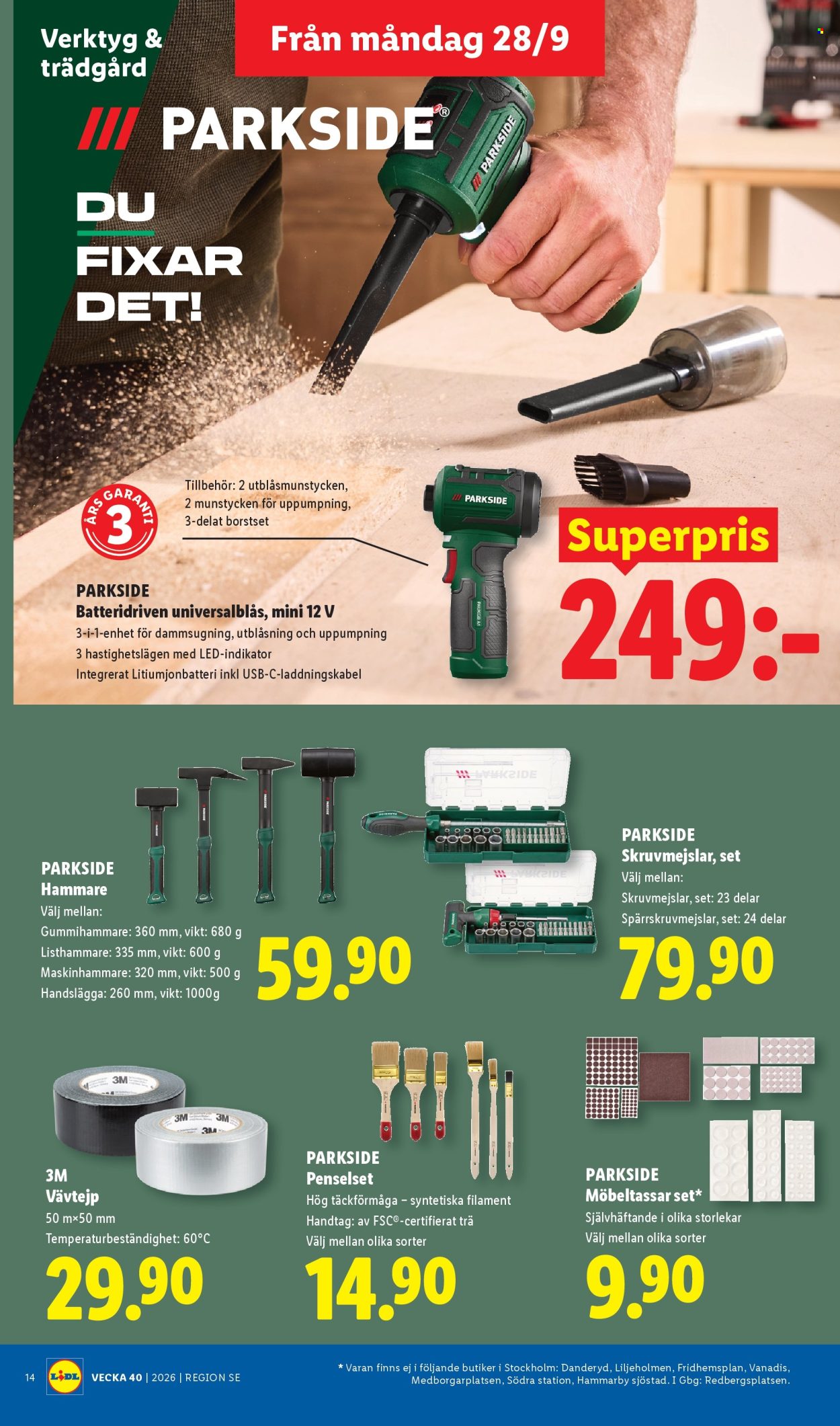 Lidl reklamblad - 28/9 2026 - 4/10 2026. Sida 17