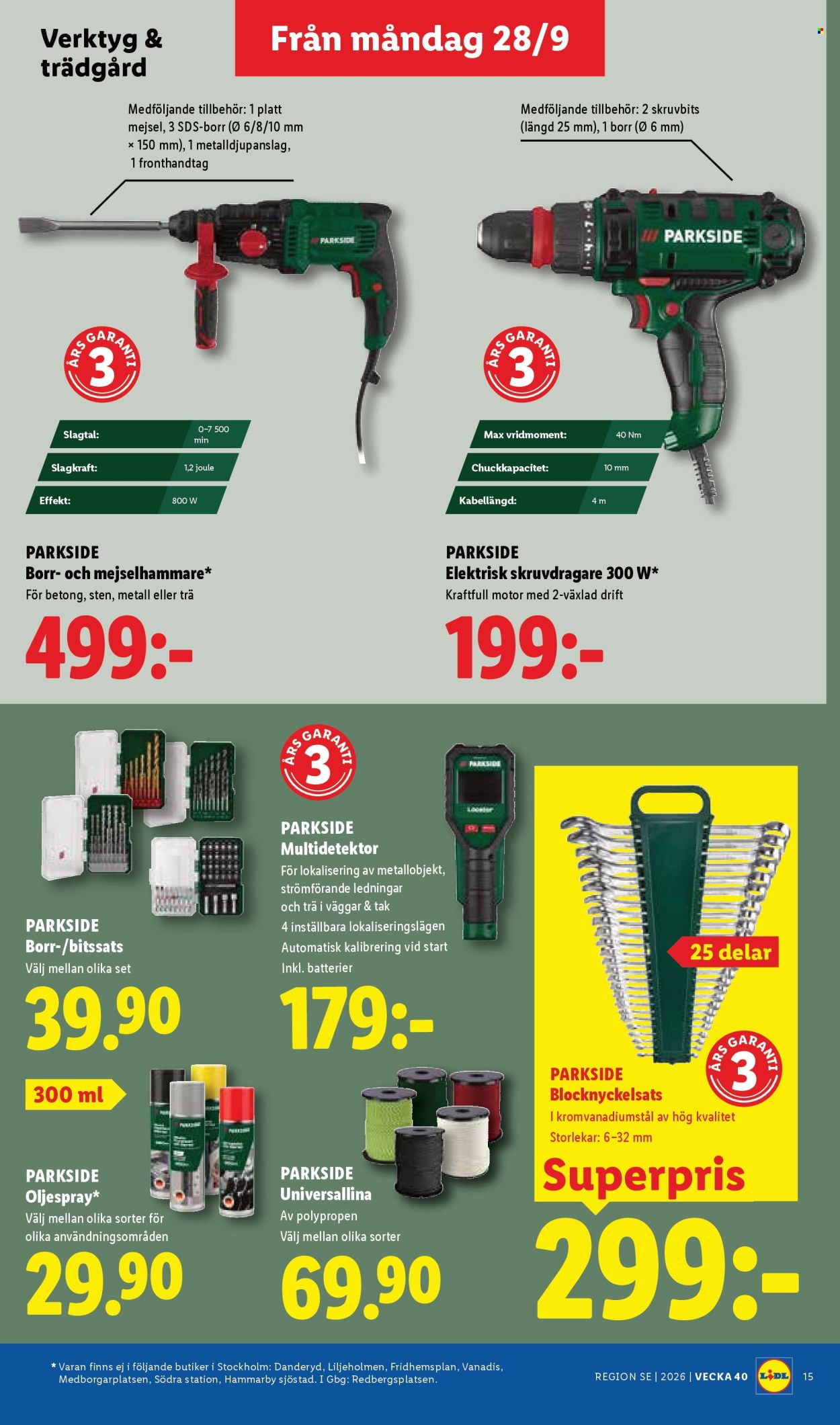 Lidl reklamblad - 28/9 2026 - 4/10 2026. Sida 18