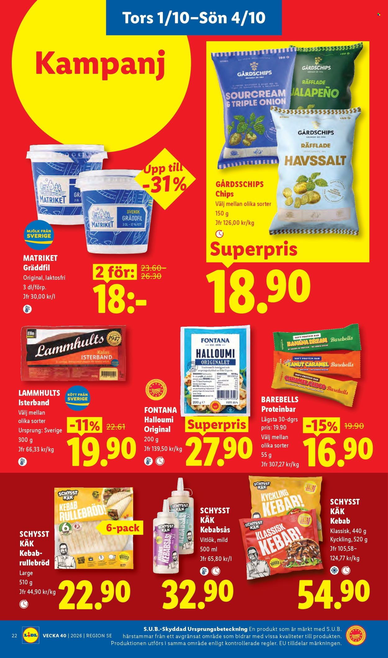 Lidl reklamblad - 28/9 2026 - 4/10 2026. Sida 25