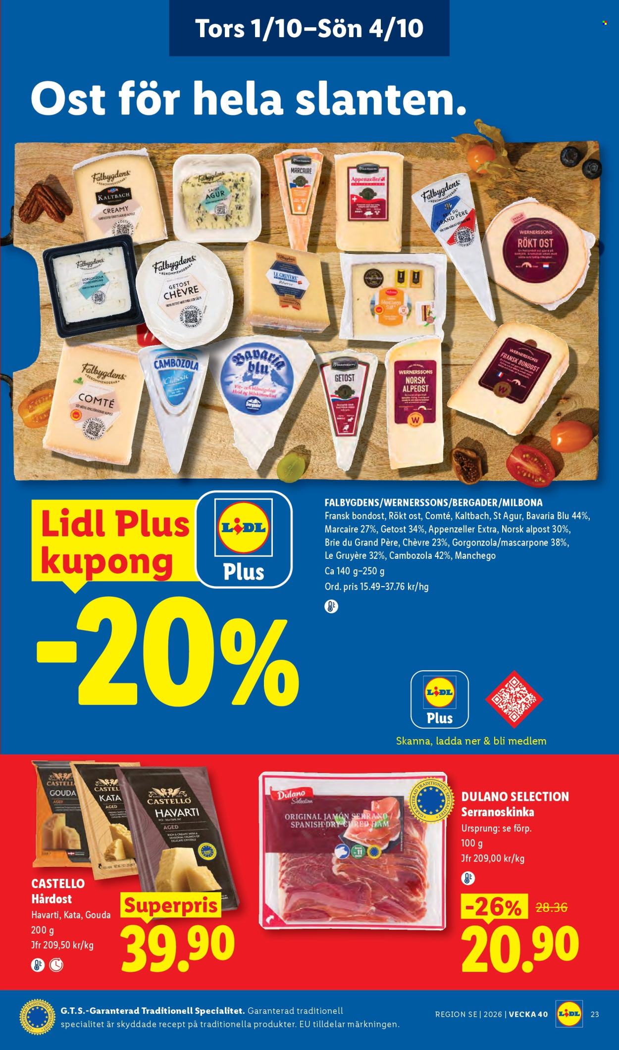 Lidl reklamblad - 28/9 2026 - 4/10 2026. Sida 26