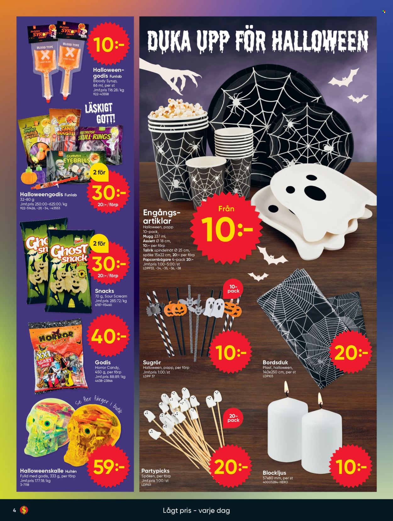 DollarStore reklamblad - 21/9 2026 - 4/10 2026. Sida 4