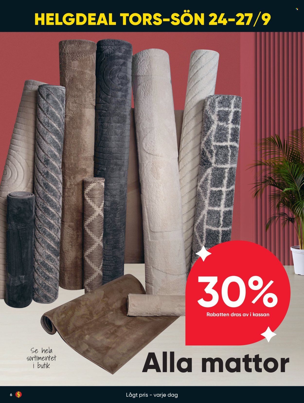 DollarStore reklamblad - 21/9 2026 - 4/10 2026. Sida 6