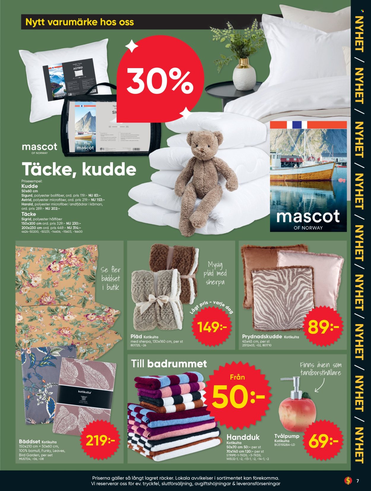 DollarStore reklamblad - 21/9 2026 - 4/10 2026. Sida 7