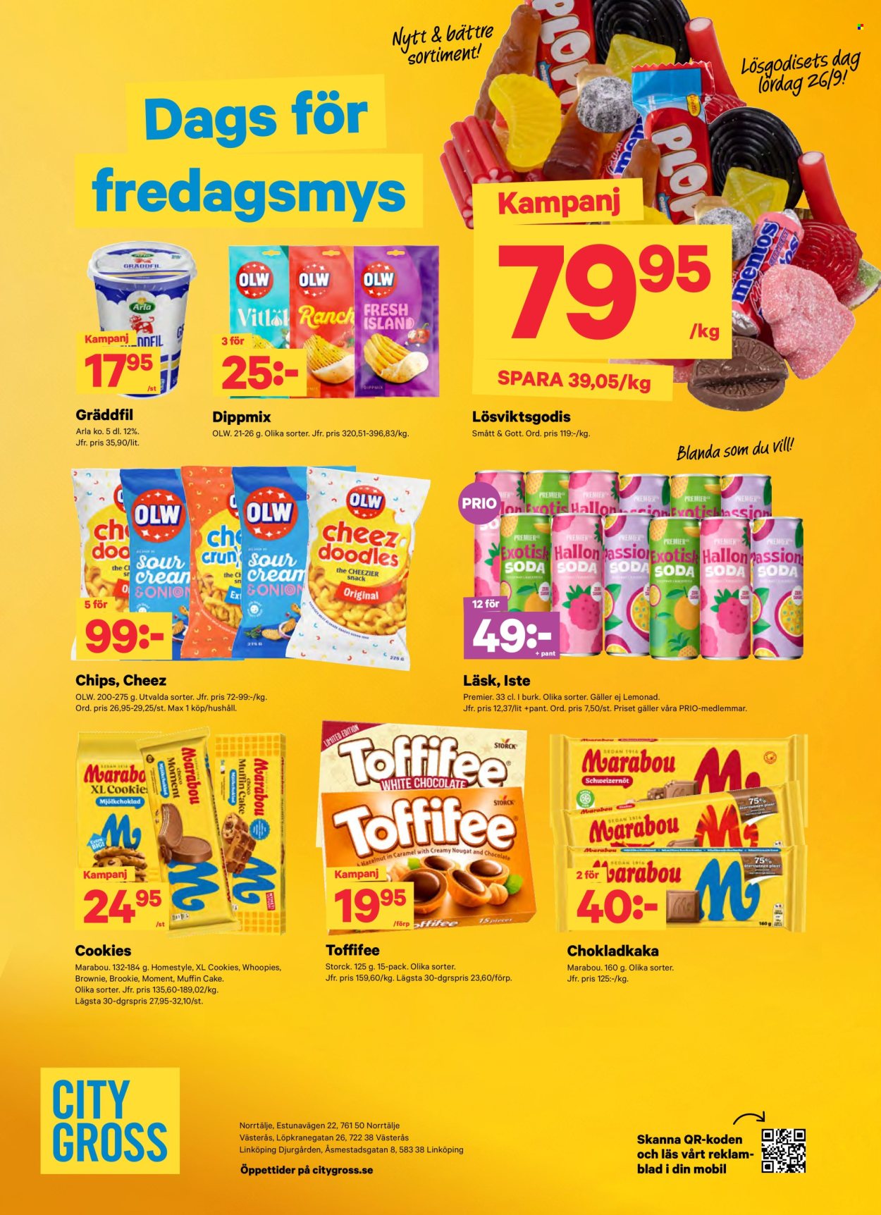 City Gross reklamblad - 21/9 2026 - 27/9 2026. Sida 15