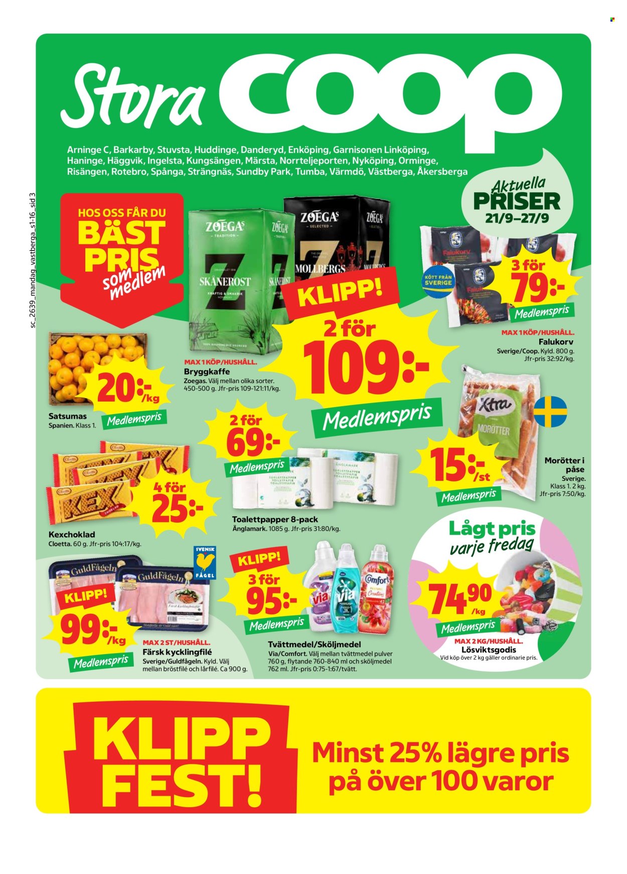 Stora Coop reklamblad - 21/9 2026 - 27/9 2026. Sida 3