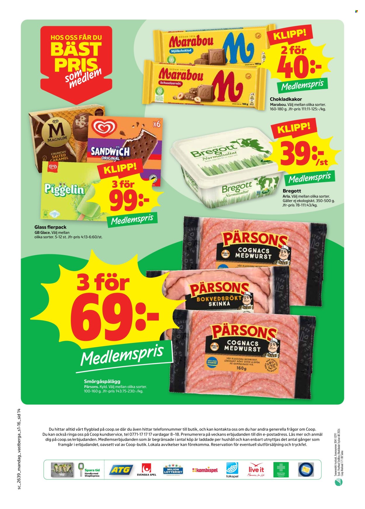 Stora Coop reklamblad - 21/9 2026 - 27/9 2026. Sida 14
