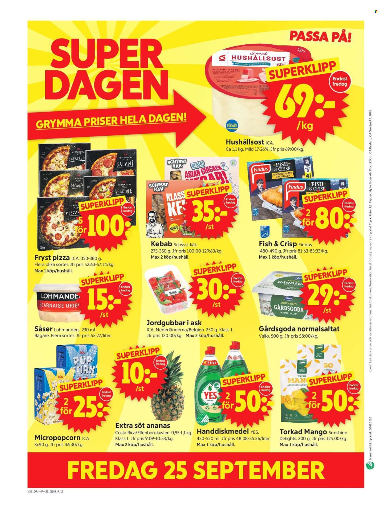 ICA reklamblad - 21/9 2026 - 27/9 2026. Sida 14