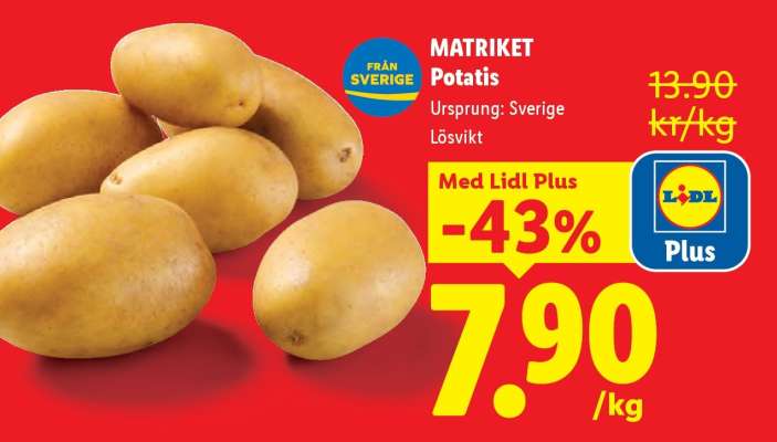 Matriket Potatis