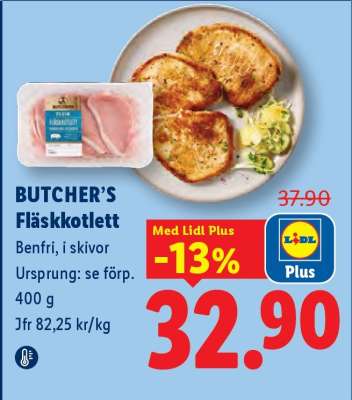 Butcher’s Fläskkotlett