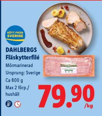 Dahlbergs Fläskytterfilé