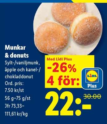 Munkar & donuts