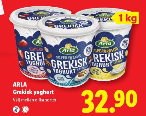Arla Grekisk yoghurt