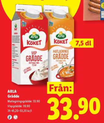 ARLA Grädde