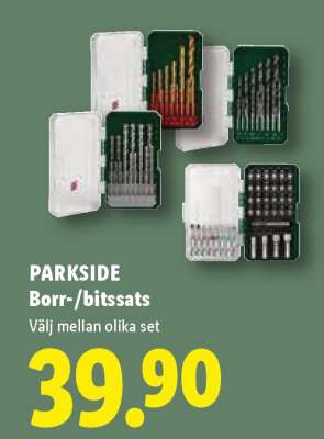 PARKSIDE Borr-/bitssats