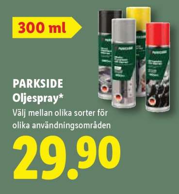 PARKSIDE Oljespray