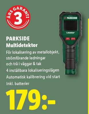PARKSIDE Multidetektor