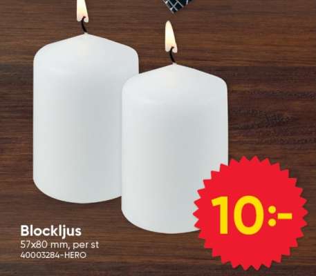 Blockljus