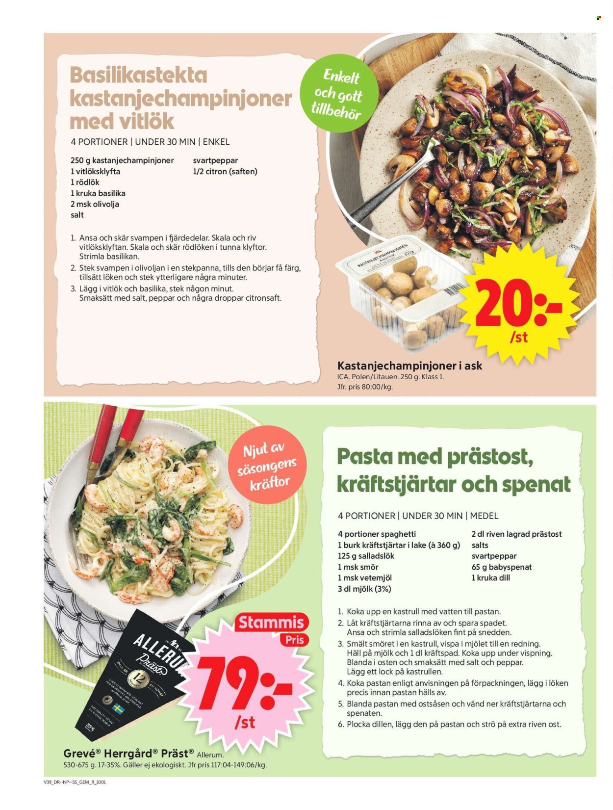 ICA reklamblad - 21/9 2026 - 27/9 2026. Sida 6