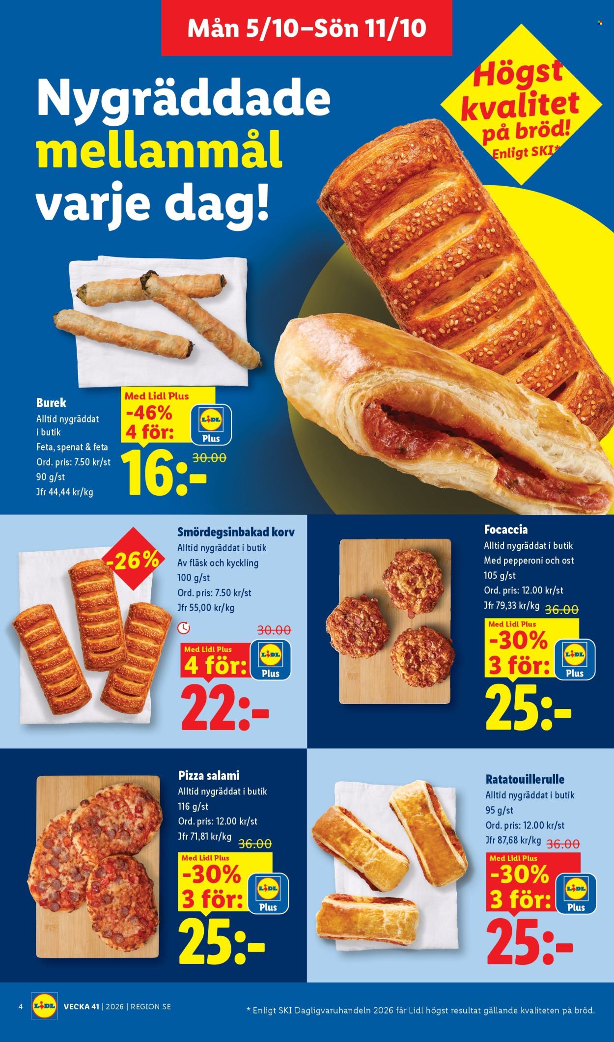 Lidl reklamblad - 5/10 2026 - 11/10 2026. Sida 5