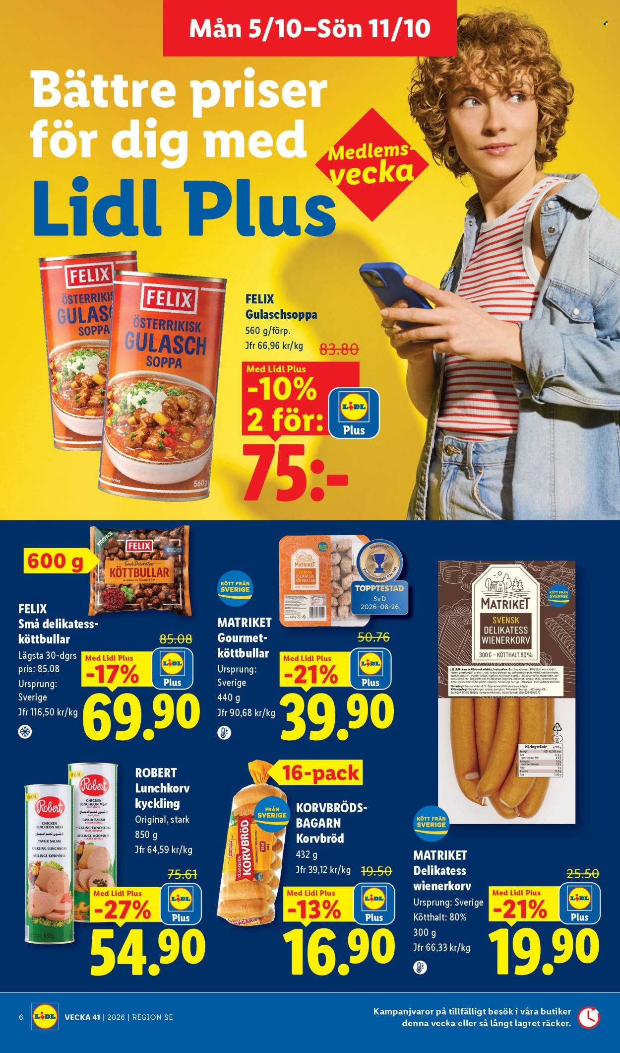 Lidl reklamblad - 5/10 2026 - 11/10 2026. Sida 7