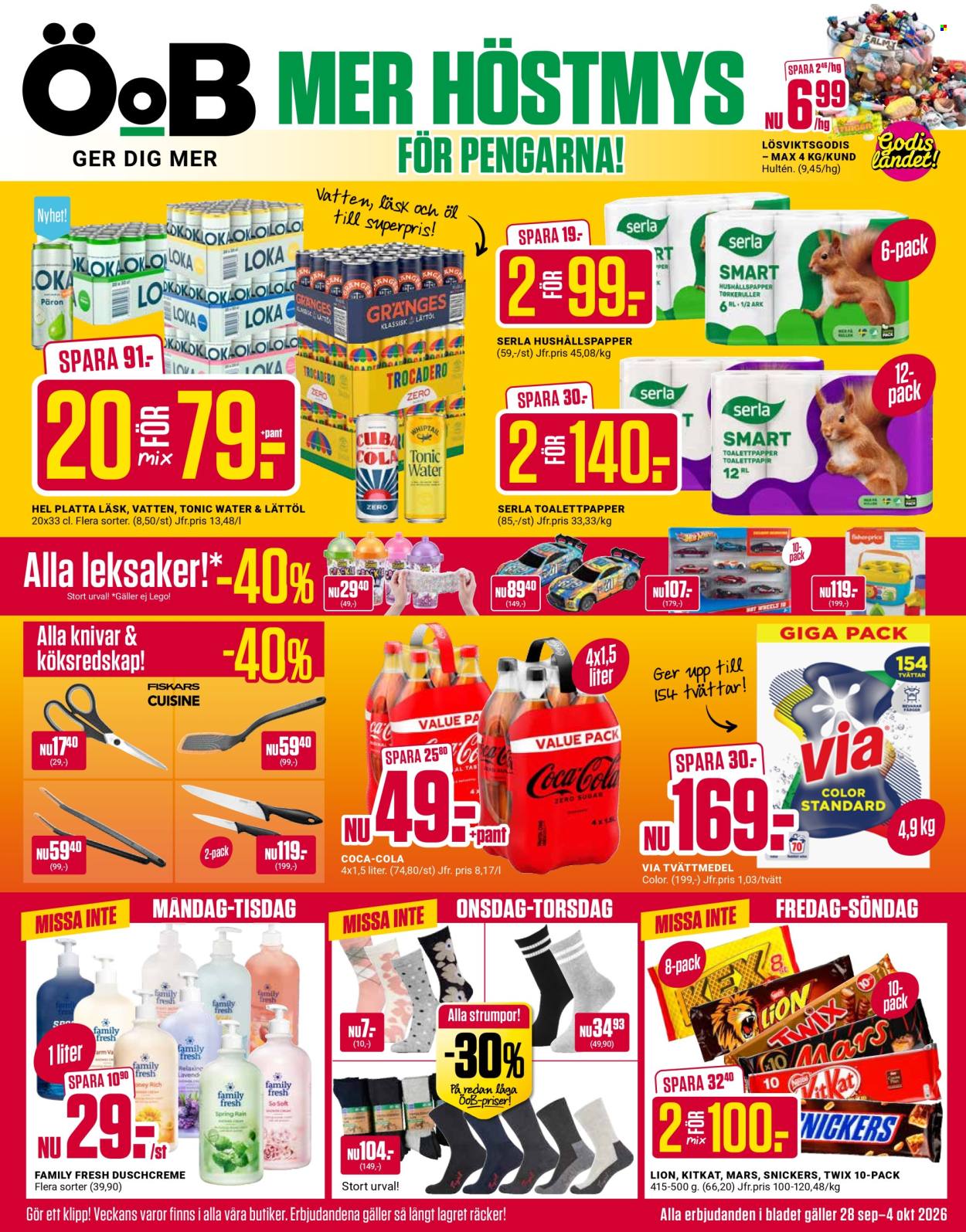 ÖoB reklamblad - 28/9 2026 - 4/10 2026. Sida 1
