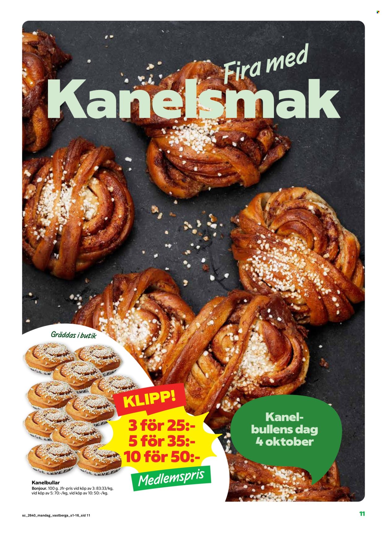 Stora Coop reklamblad - 28/9 2026 - 4/10 2026. Sida 11